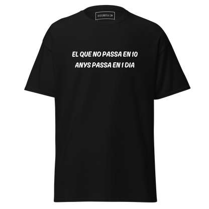 El que no passa en 10 anys passa en 1 dia