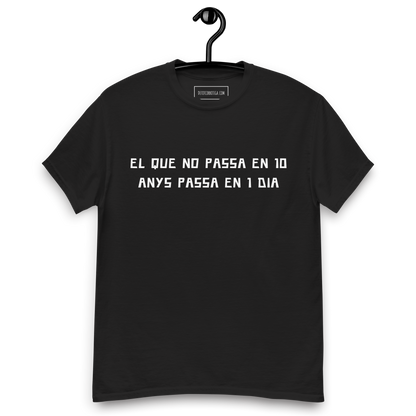 El que no passa en 10 anys passa en 1 dia
