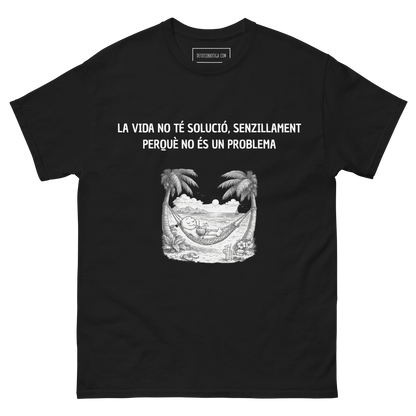 LA VIDA NO TÉ SOLUCIÓ, SENZILLAMENT PERQUÈ NO ÉS UN PROBLEMA