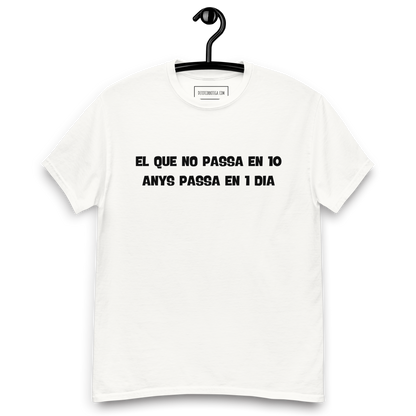El que no passa en 10 anys passa en 1 dia
