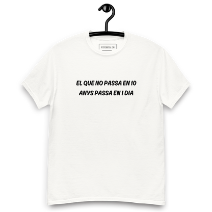 El que no passa en 10 anys passa en 1 dia